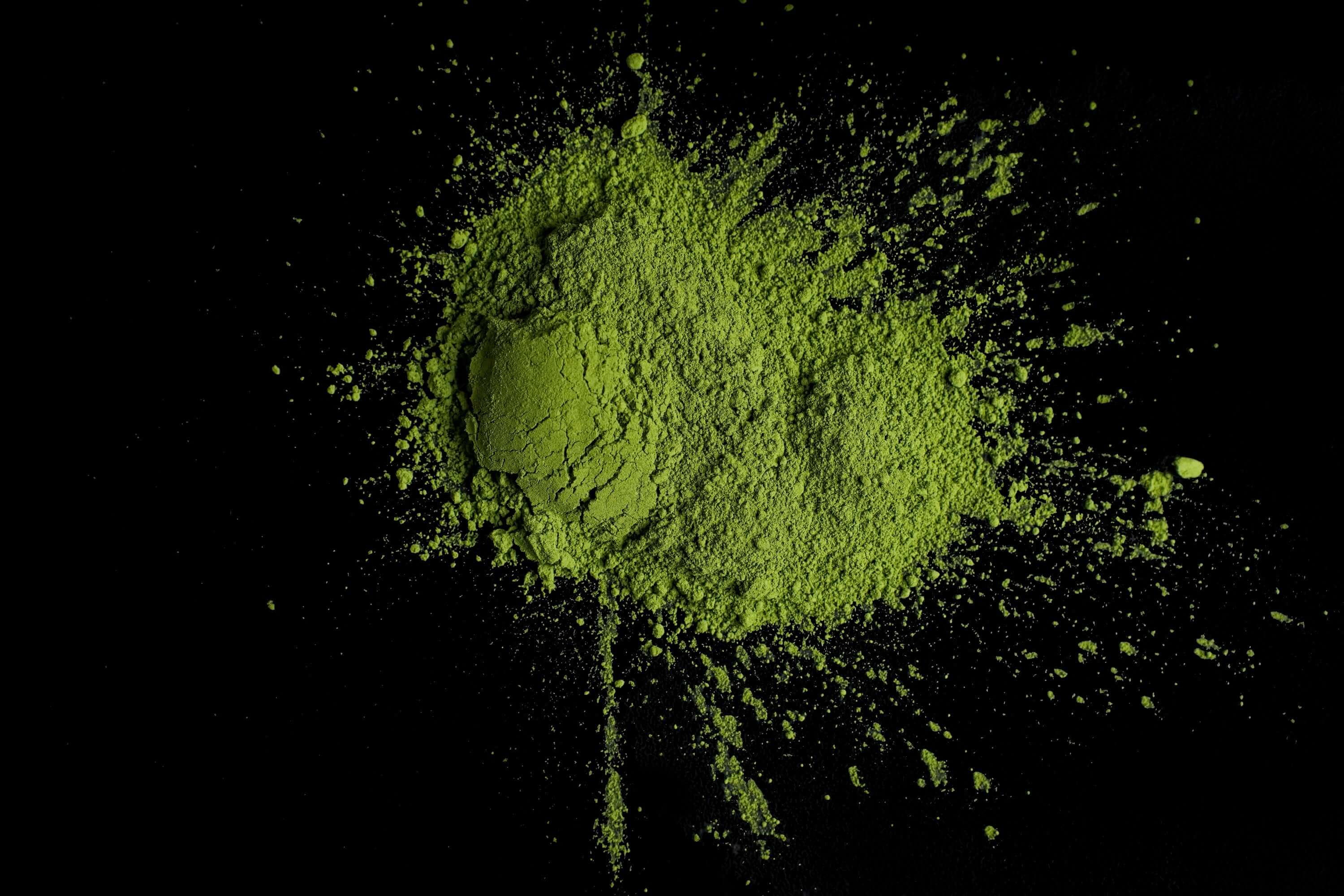 Ceremonial grade matcha powder from Uji, Kyoto