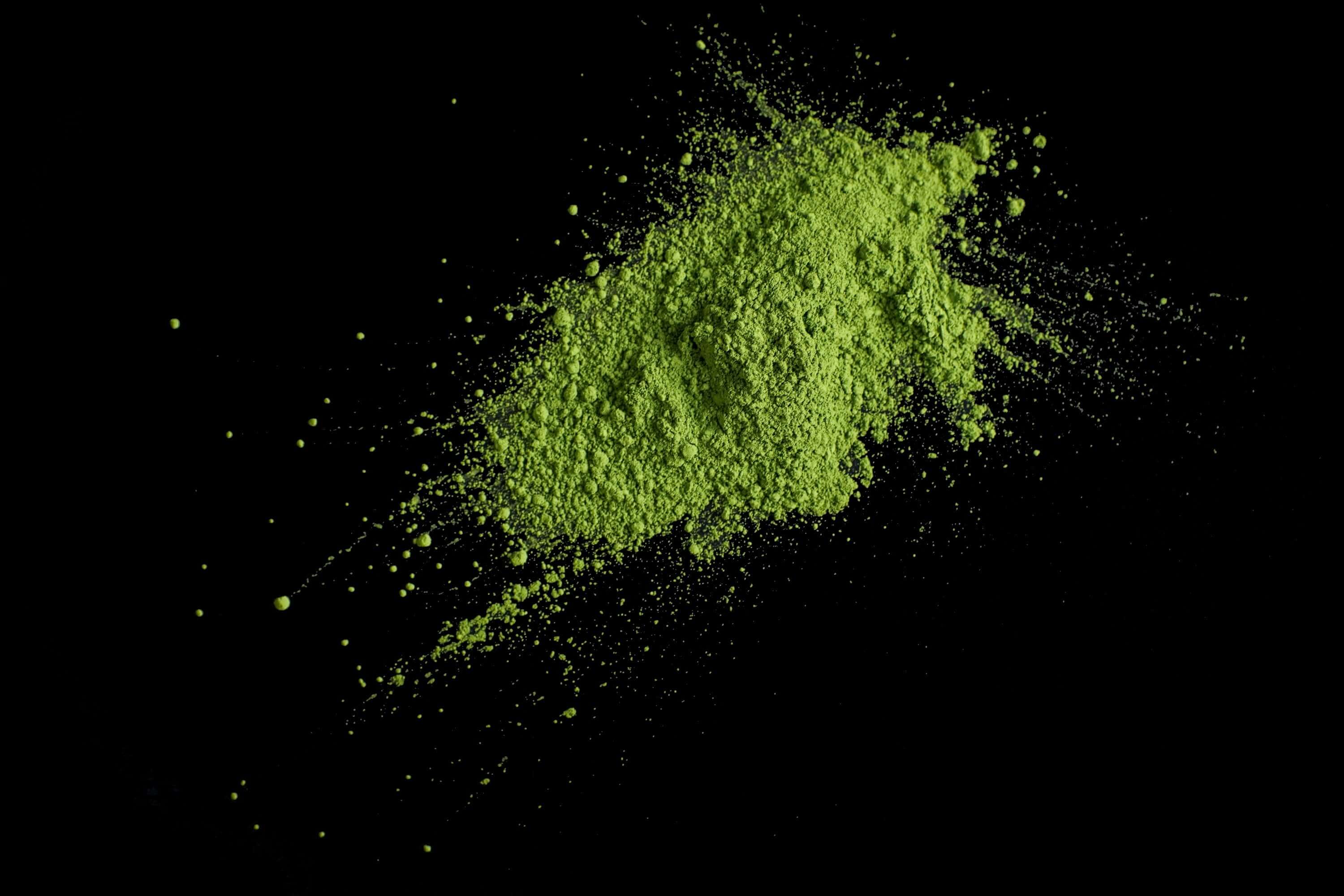 Ceremonial grade matcha powder from Uji, Kyoto